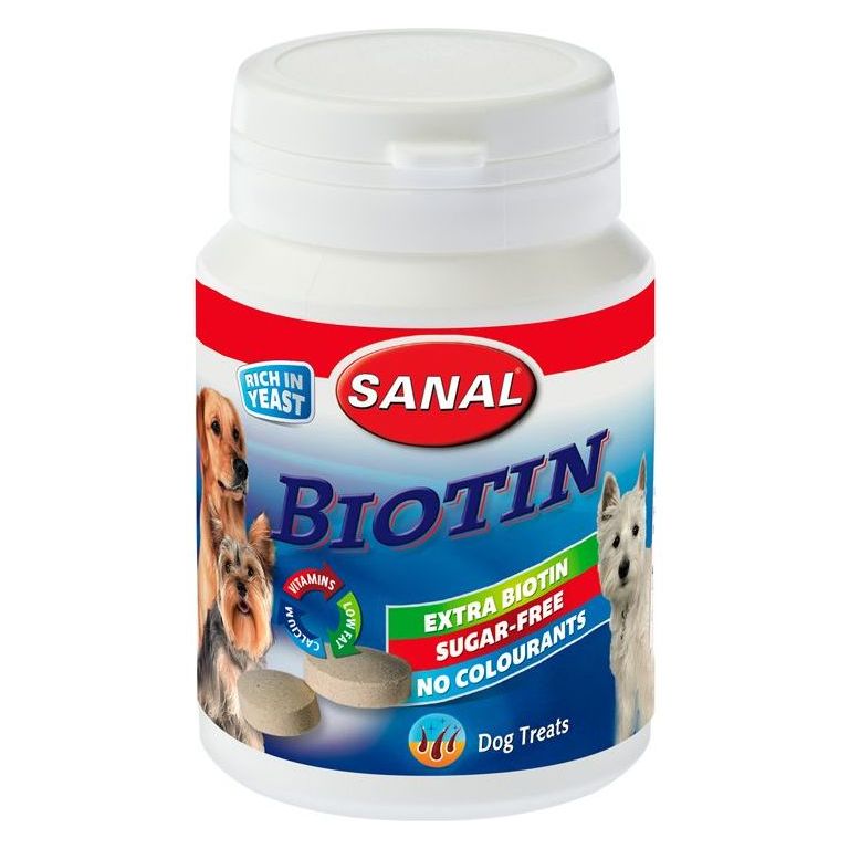 Sanal Dog Biotin Tablets 75g