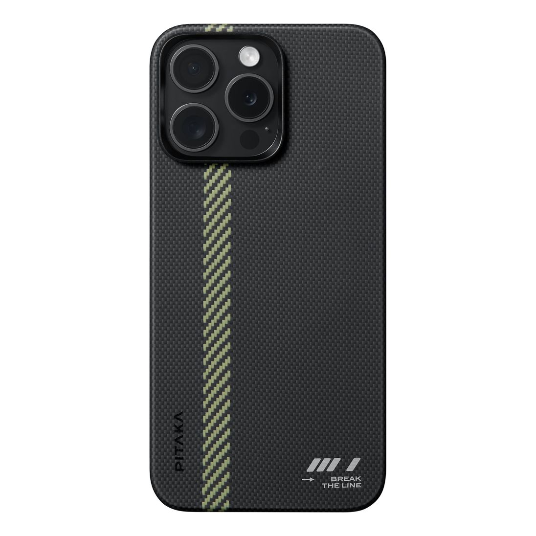Pitaka MagEZ Case 5 For iPhone 15 Pro Max - Break The Line