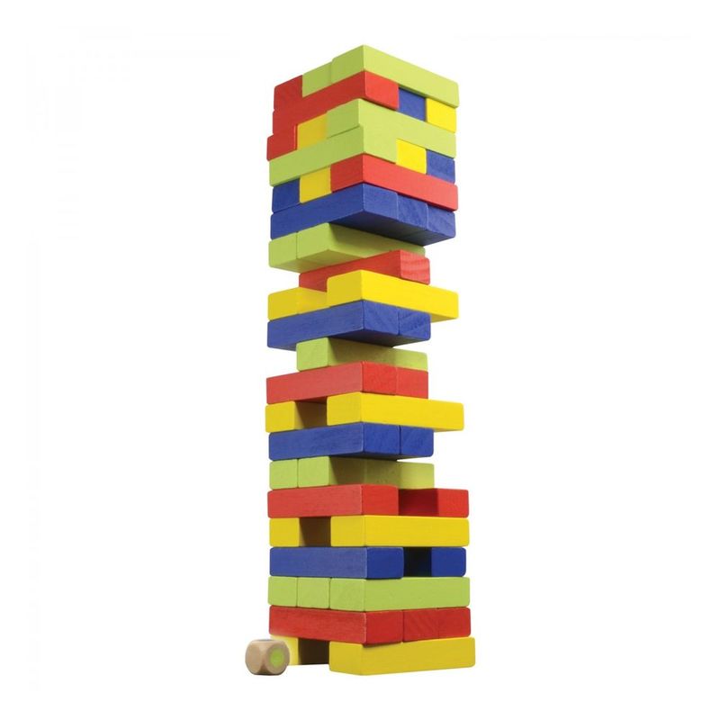 Merchant Ambassador Classic Wood Tumblin' Tower Coloured Merchant Ambassador Classic Wood Tumblin' Tower Coloured