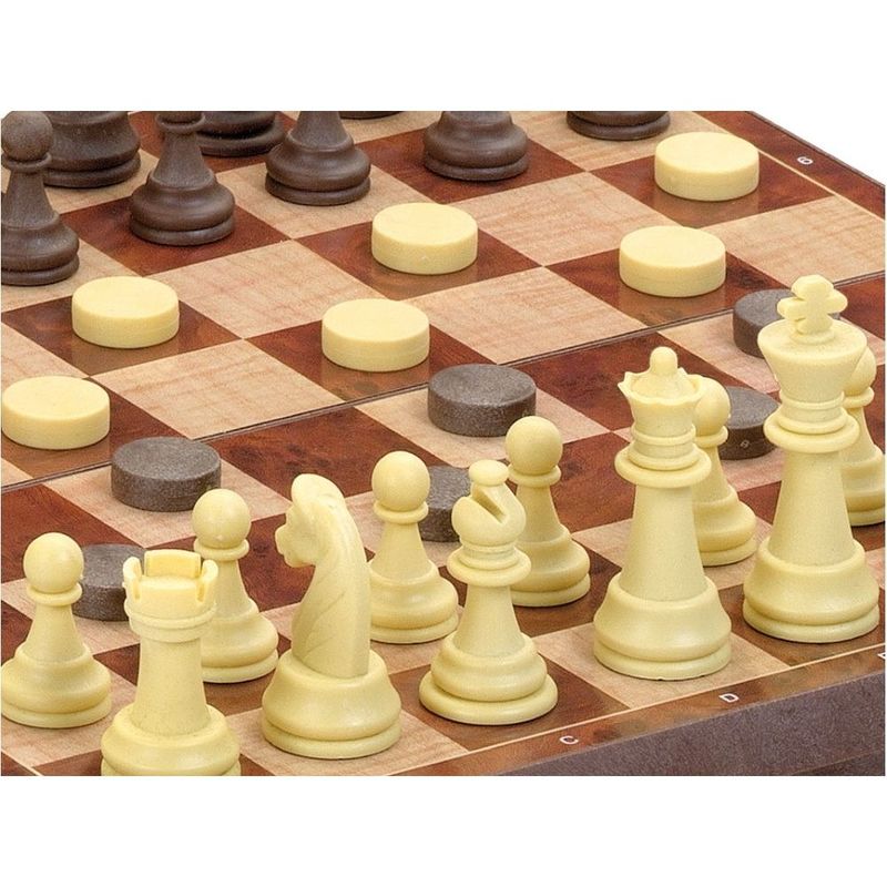 Cayro & Tomy Magnetic Chess & Draughts Medium Board Games