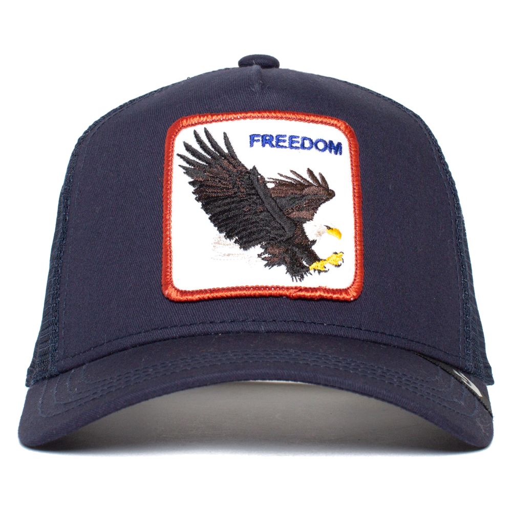 Goorin Bros Freedom Truckin Unisex Trucker Caps Navy