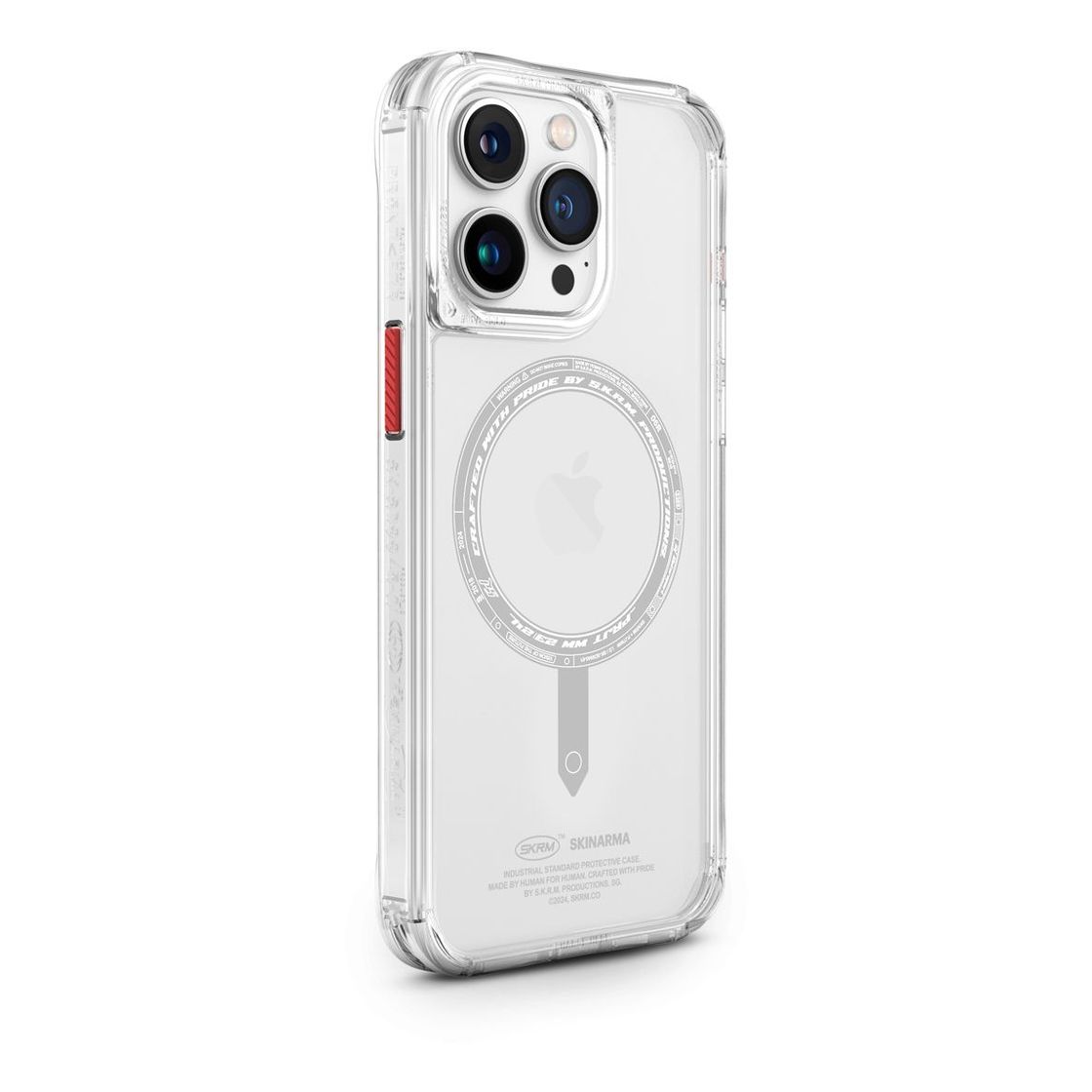 SkinArma iPhone 15 Pro Max Case - Saido Mag-Charge - Clear