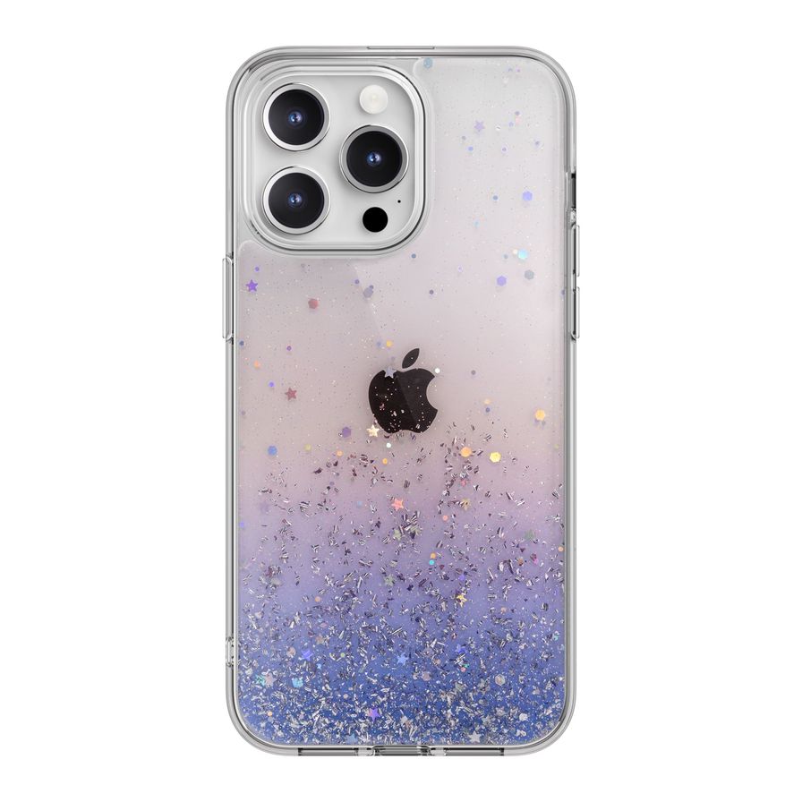 Switcheasy Starfield Sparkling Glitter Resin Case For iPhone 15 Pro Max - Twilight