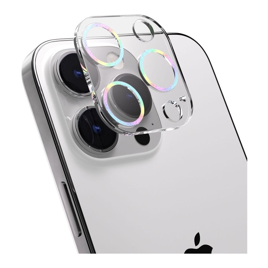Switcheasy Lensarmor Ultra-Thin Lens Protector For 2023 iPhone 15 Pro & iPhone 15 Pro Max - Rainbow