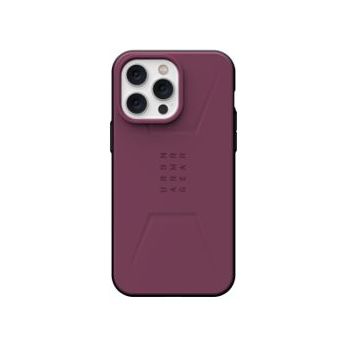UAG Civilian MagSafe Case For iPhone 15 Pro Max - Bordeaux