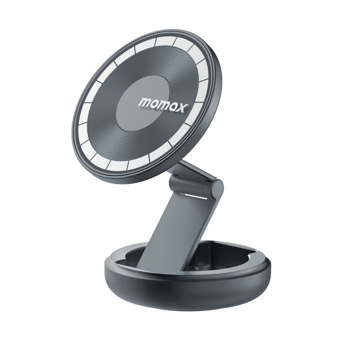 Momax Pac Mount Multi-Use Magnetic Car Mount - Grey