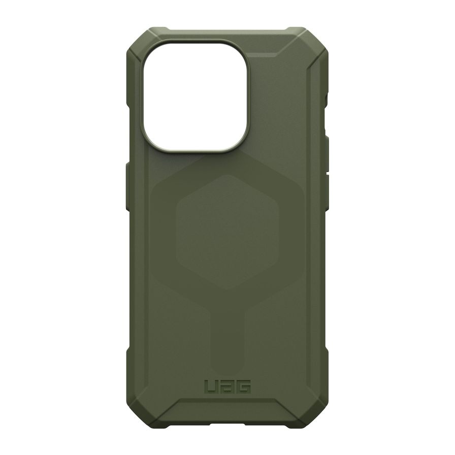 UAG Essential Armore MagSafe Case For iPhone 15 Pro - Olive Darb