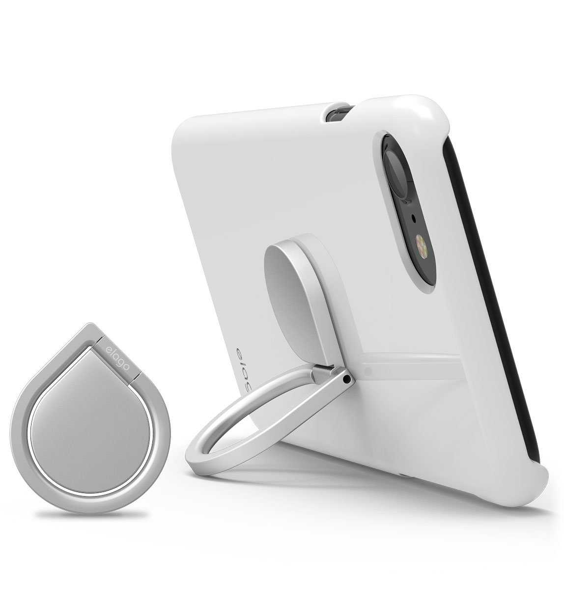 Elago Ring Holder Silver for Smartphones