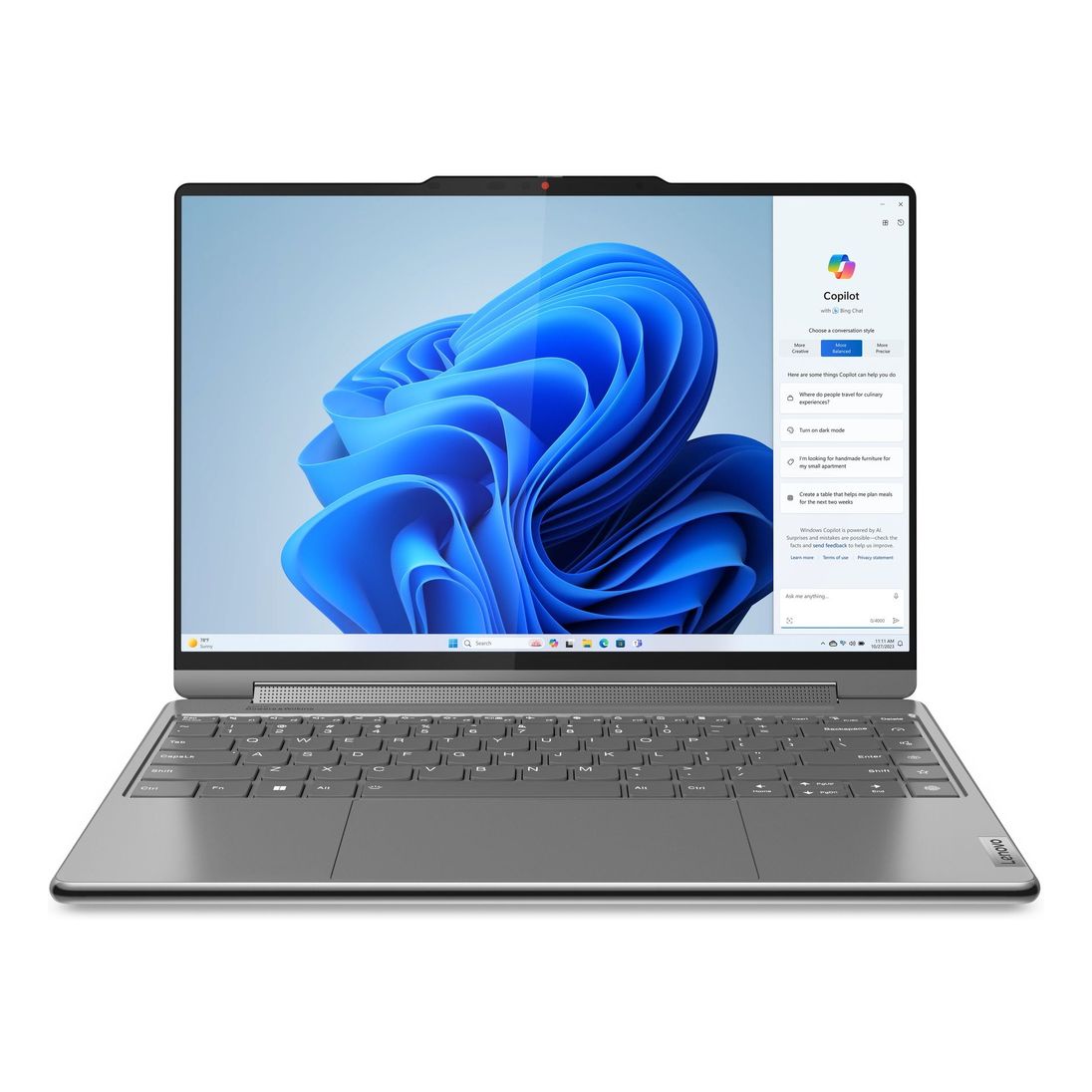Lenovo Yoga 9 14IRP8 Laptop Intel Core i7-1360P/16GB RAM/1TB SSD/Intel Iris Xe Graphics/14-inch 4K OLED (3840x2400)/Windows 11 Home - Storm Grey