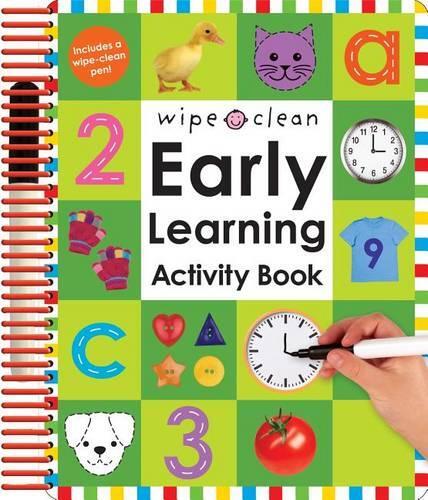 Wipe Clean Early Learning Activity Book | Roger Priddy