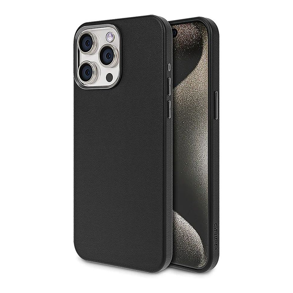 Gripp HERITAGE XTREME Magsafe Case for Apple iPhone 15 Pro - Black