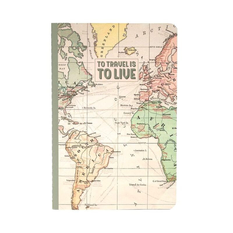 Legami Notebook Medium Plain - Travel Legami Notebook Medium Plain - Travel