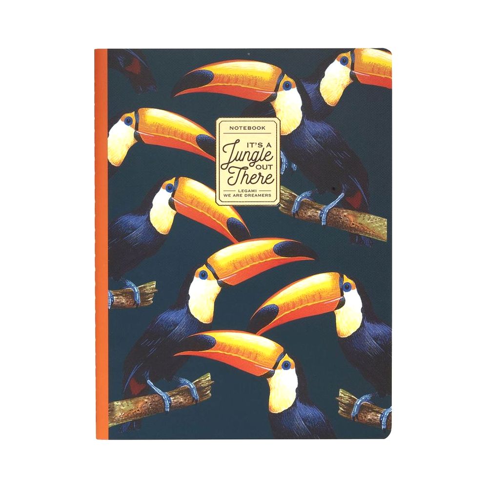 Legami Quaderno Large - Lined - Toucans