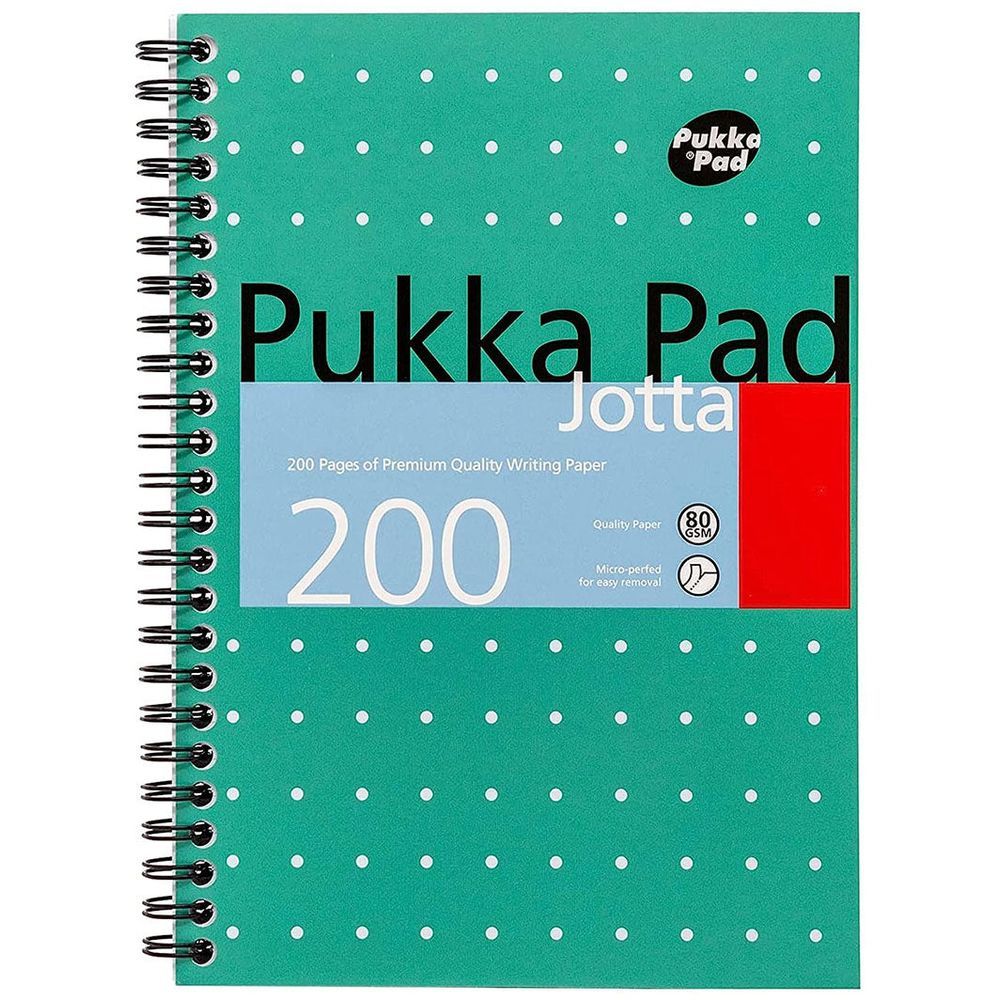 Pukka Pad Metallic Jotta A5 Ruled Notebook 200 Pages