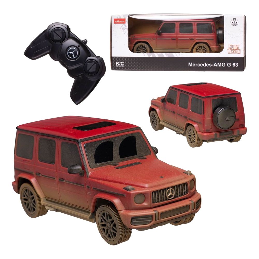 Rastar Mercedes G63 AMG 1:24 Scale R/C Car - Red