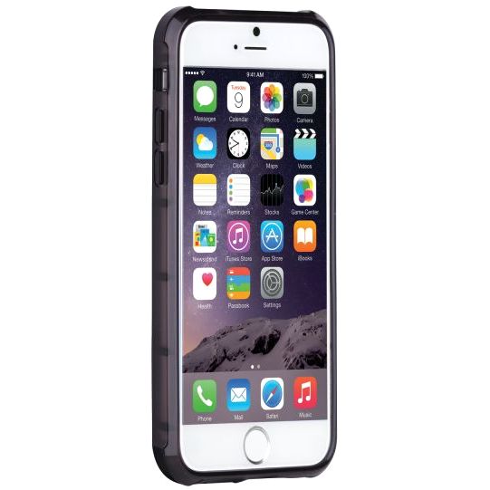 Odoyo Air Edge Cushioned Snap Case Crystal Black iPhone 6