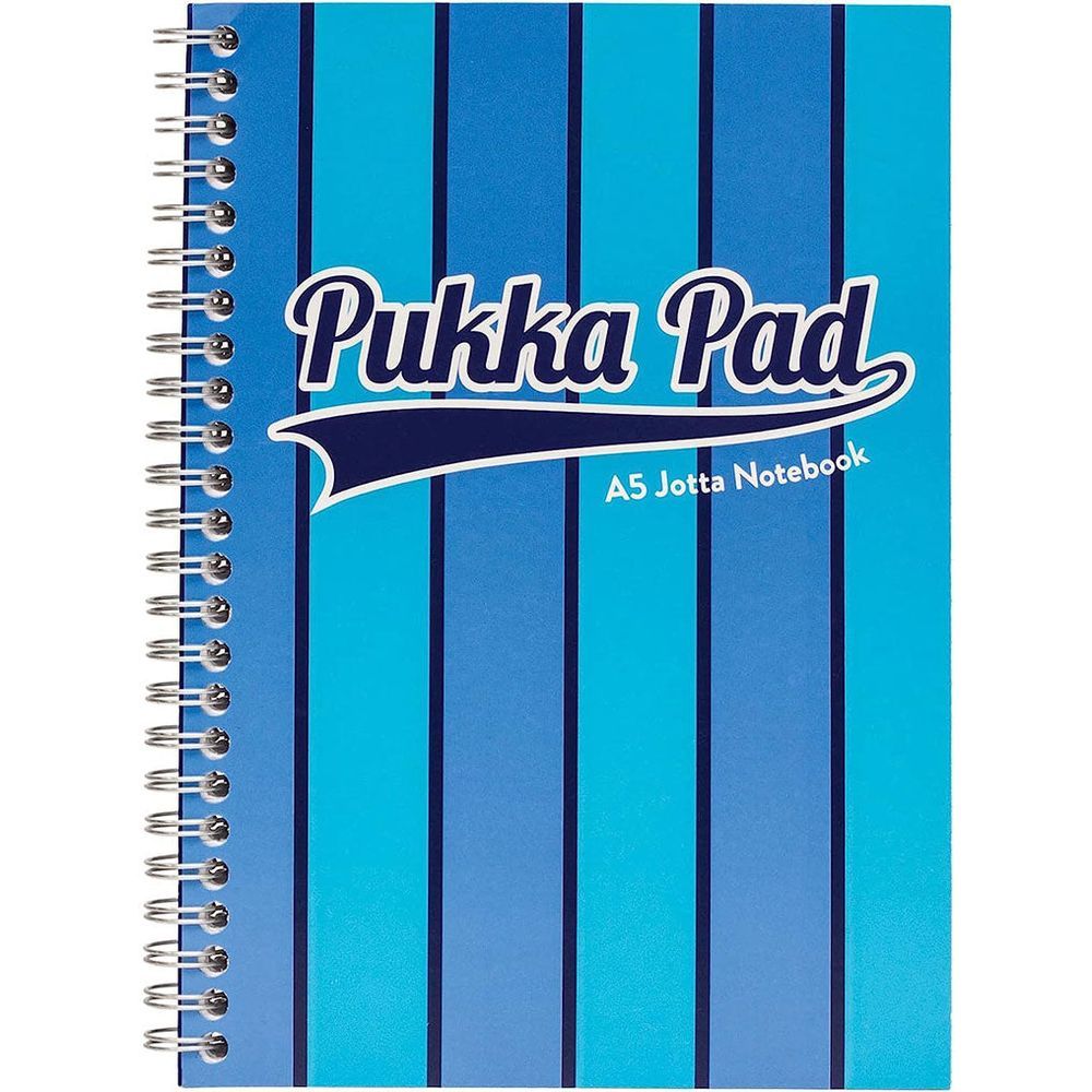 Pukka Vogue Spiral A5 Jotta Notebook - Blue