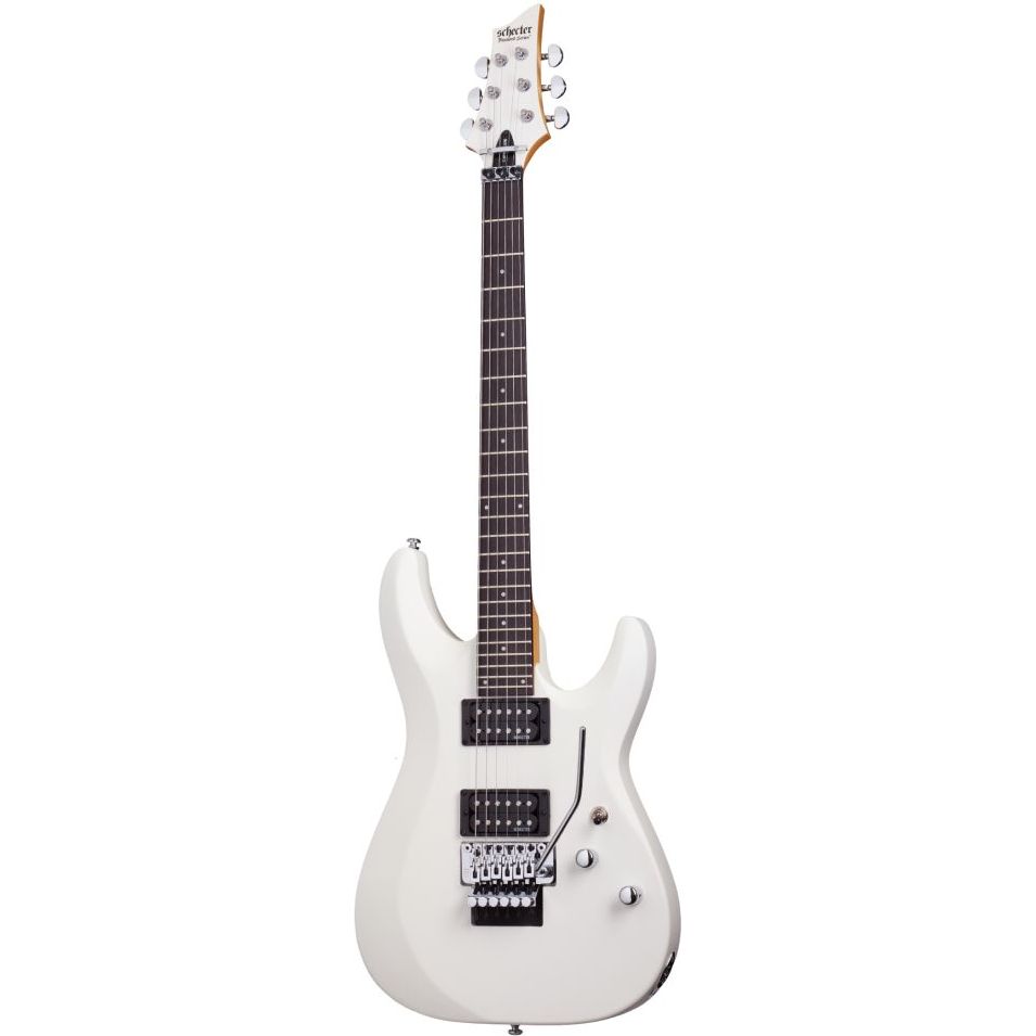 Schecter 435 Electric Guitar C-6 FR Deluxe - Satin White