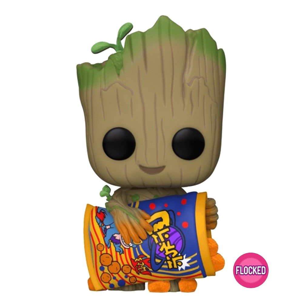 Shop for Funko Pop! Marvel I Am Groot Groot with Cheese Puffs