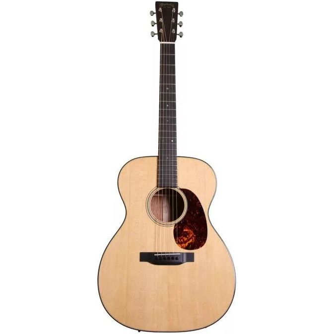 Martin Guitar 00018 Solid Genuine Mahogany Acoustic (Includes Martin Hard Shell Case) - Natural Sitka Spruce