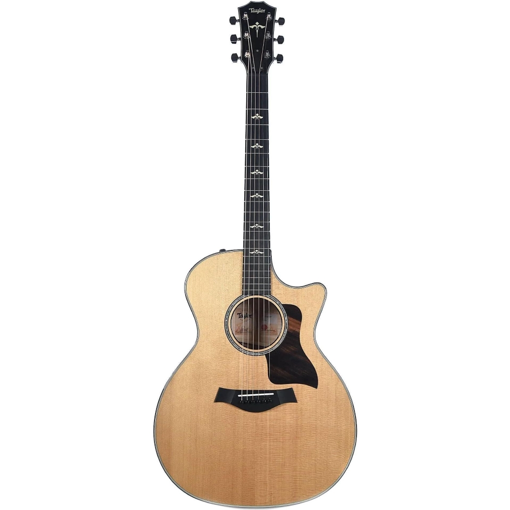Taylor 614ce-V Grand Auditorium Brown Sugar Stain Acoustic-Electric Guitar Cutaway V Class Bracing - Includes Taylor Deluxe Hardshell Brown