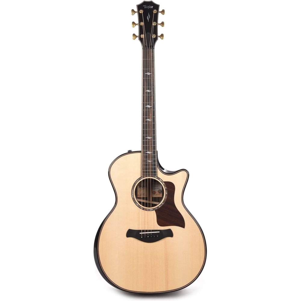 Taylor 814ce Grand Auditorium Builder's Edition Acoustic-electric Guitar (Includes Taylor Deluxe Hardshell Brown) - Natural Gloss