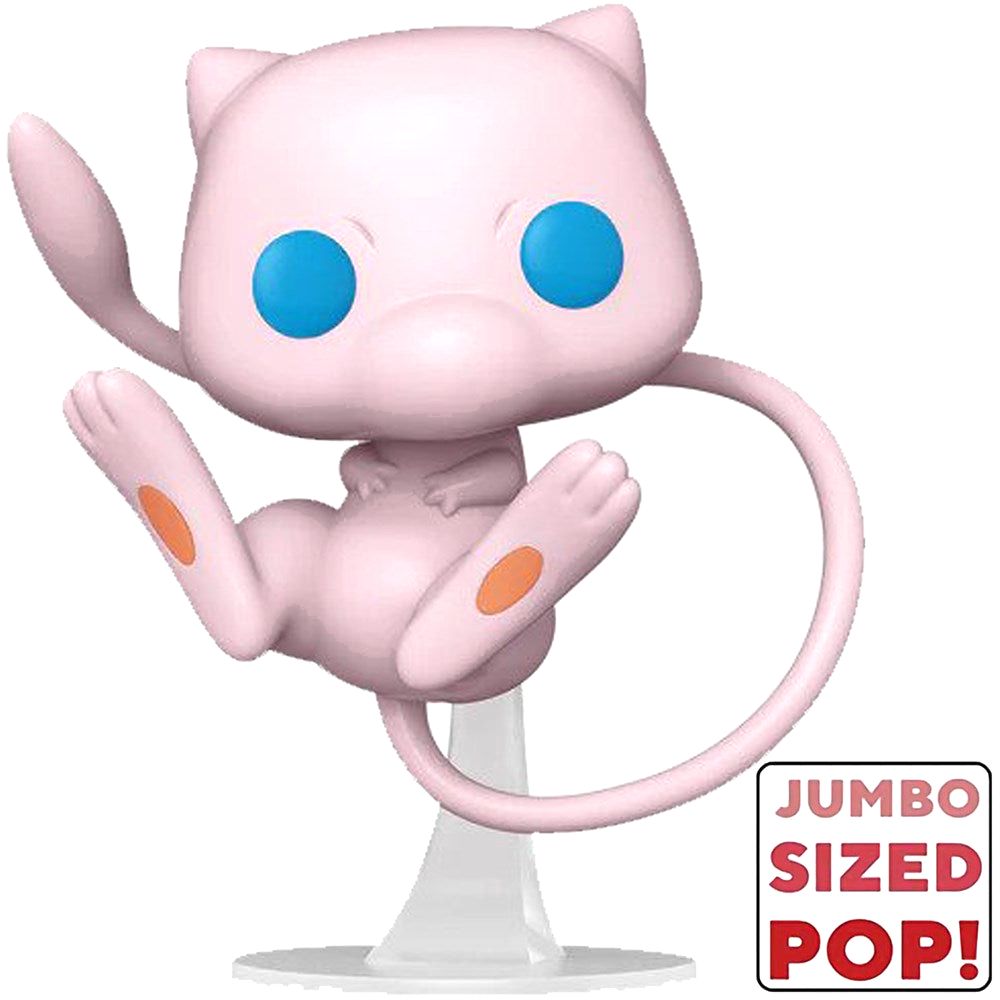 Funko Pop! Jumbo Games Pokémon Mew (Emea) 10-Inch Vinyl Figure - FU74225