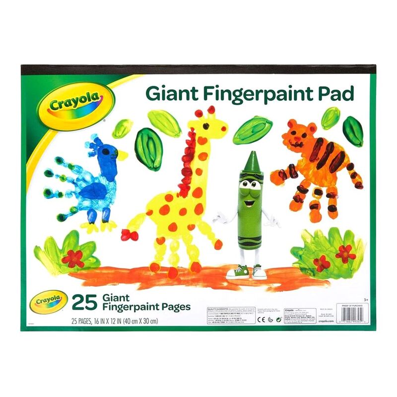 Crayola Giant Fingerpaint Pad (12 x 16 inch)