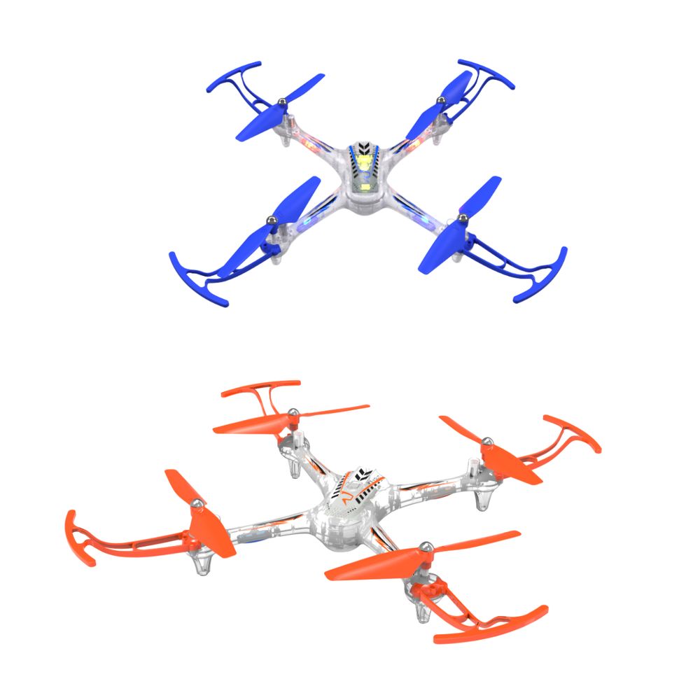 Syma 4-Channel Auto Hover R/C Stunt Drone - Blue/Orange