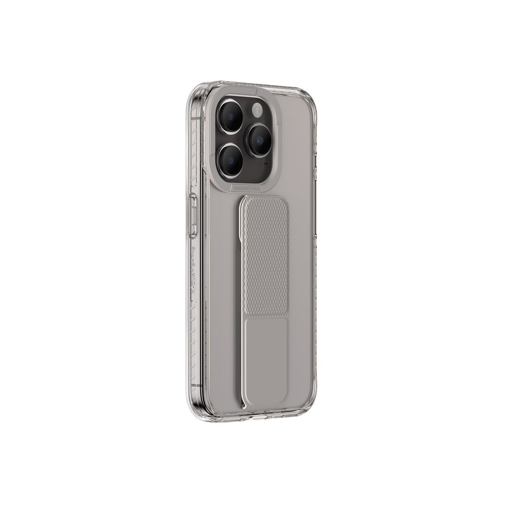 Amazing Thing Titan Pro Holder Drop Proof Case For iPhone 15 Pro Max 6.7-Inch - Titan Grey