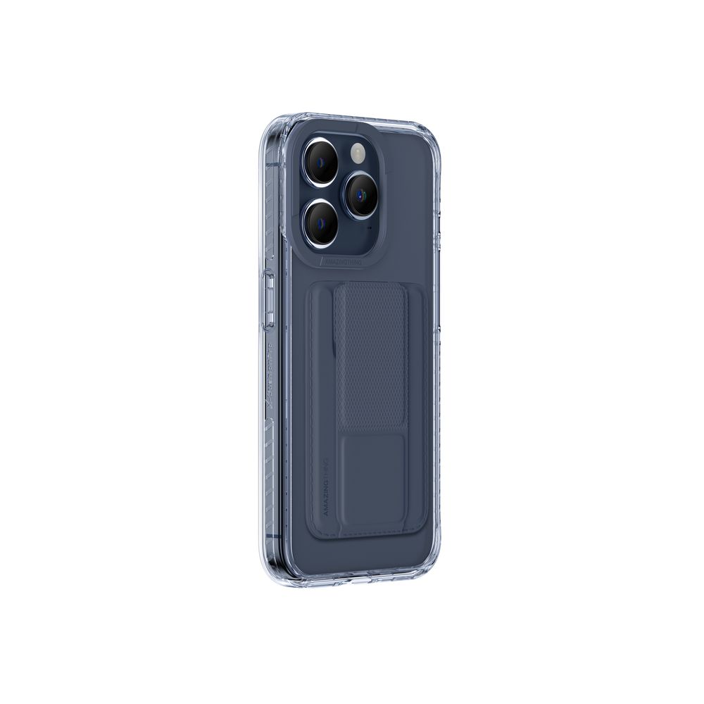 Amazing Thing Titan Pro Mag Wallet Drop Proof Case For iPhone 15 Pro Max 6.7-Inch - Dark Blue