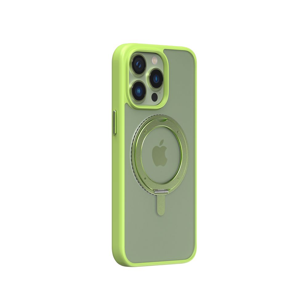 Momax Roller Magnetic Case For iPhone 15 Pro Max 6.7-Inch - Green