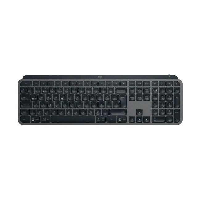 Logitech 920-011595 MX Keys S Wireless Keyboard - Graphite (English/Arabic)