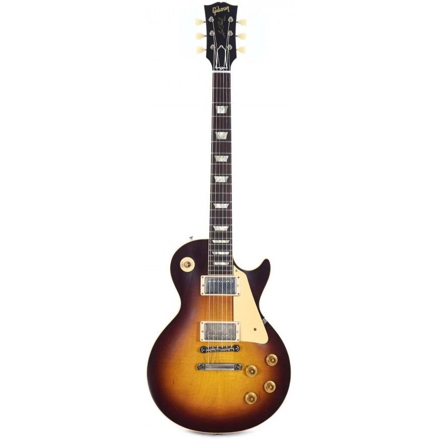 Gibson Custom Les Paul Standard 1958 Reissue VOS Electric Guitar - Bourbon Burst