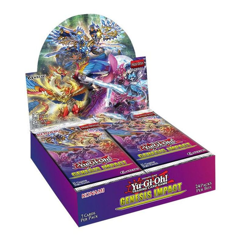 Yu-Gi-Oh TCG Genesis Impact Booster Pack (7 Cards) (Assortment - Includes 1) Yu-Gi-Oh TCG Genesis Impact Booster Pack (7 Cards) (Assortment - Includes 1)