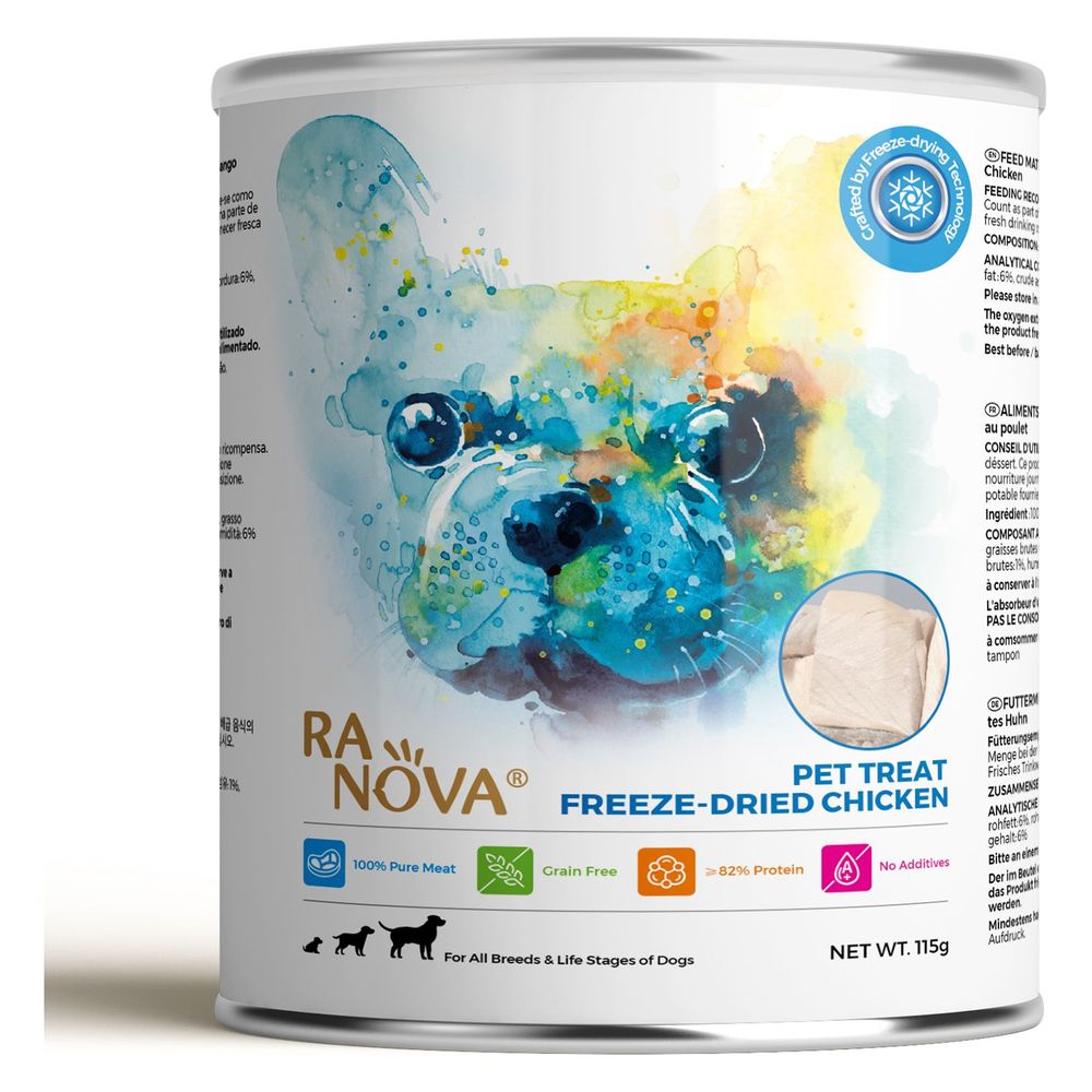 Ranova Freeze Dried Chicken for Dogs - 115g