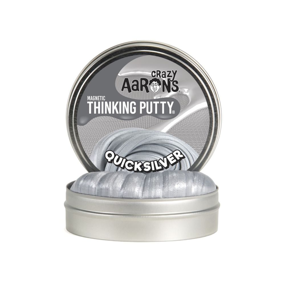 Crazy Aaron's Quicksilver Super Magnetic Thinking Putty