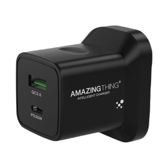 AmazingThing Speed Pro PD 33W 1C1A Wall Charger - Black (UK)