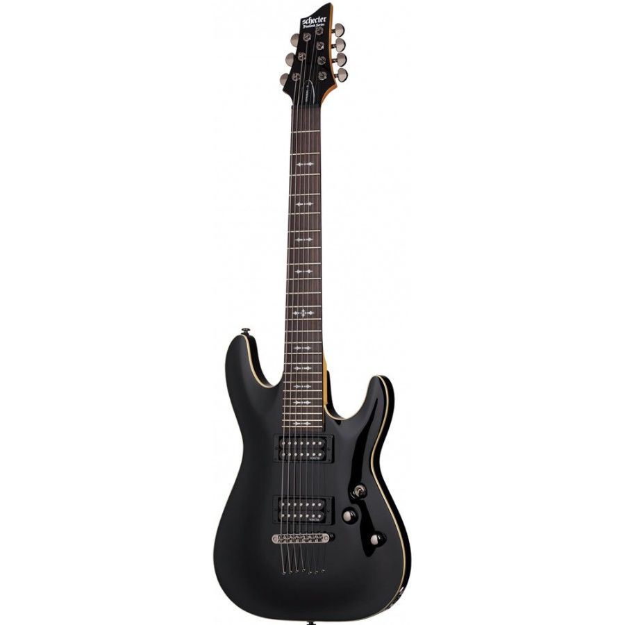 Schecter 2066 Electric Guitar Omen-7- 7 Strings - Gloss Black