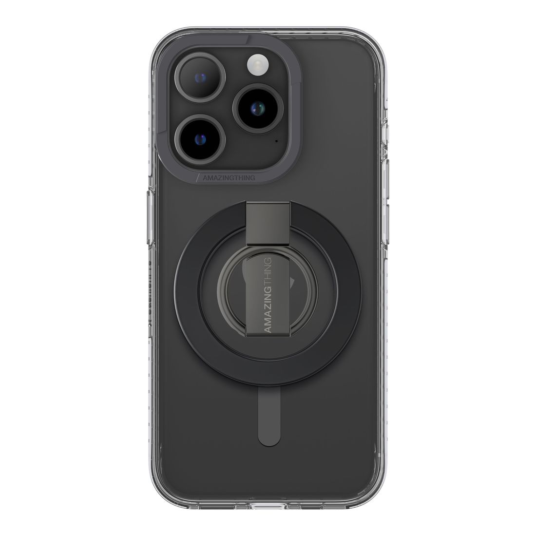 AmazingThing Titan Pro Mag Grip Drop Proof Case for iPhone 15 Pro - New Black