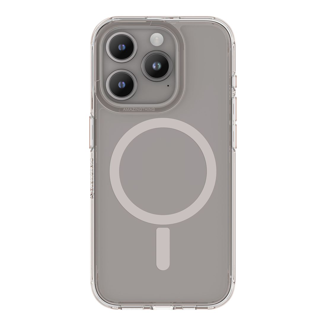 AmazingThing Minimal MagSafe Drop Proof Case for iPhone 15 Pro - Titan Grey