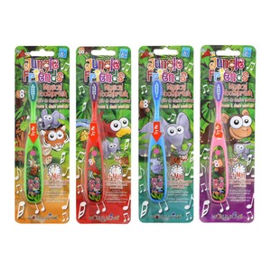 Jungle Friends Musical Toothbrush (Includes 1)