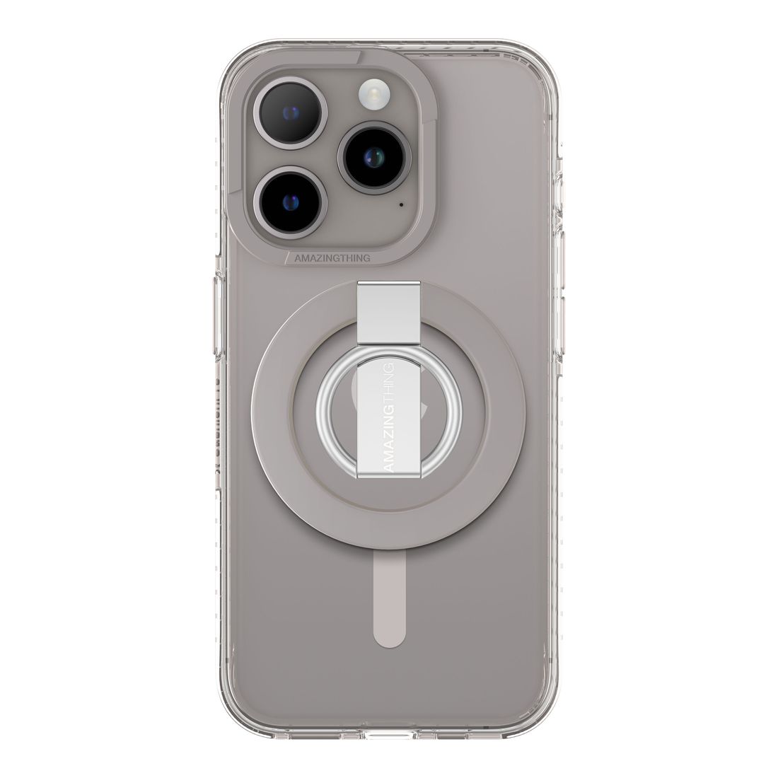 AmazingThing Titan Pro Mag Grip Drop Proof Case for iPhone 15 Pro - Titan Grey