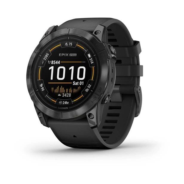 Garmin epix Pro (Gen 2) - Standard Edition Smartwatch - Slate Grey with Black Band (51mm)