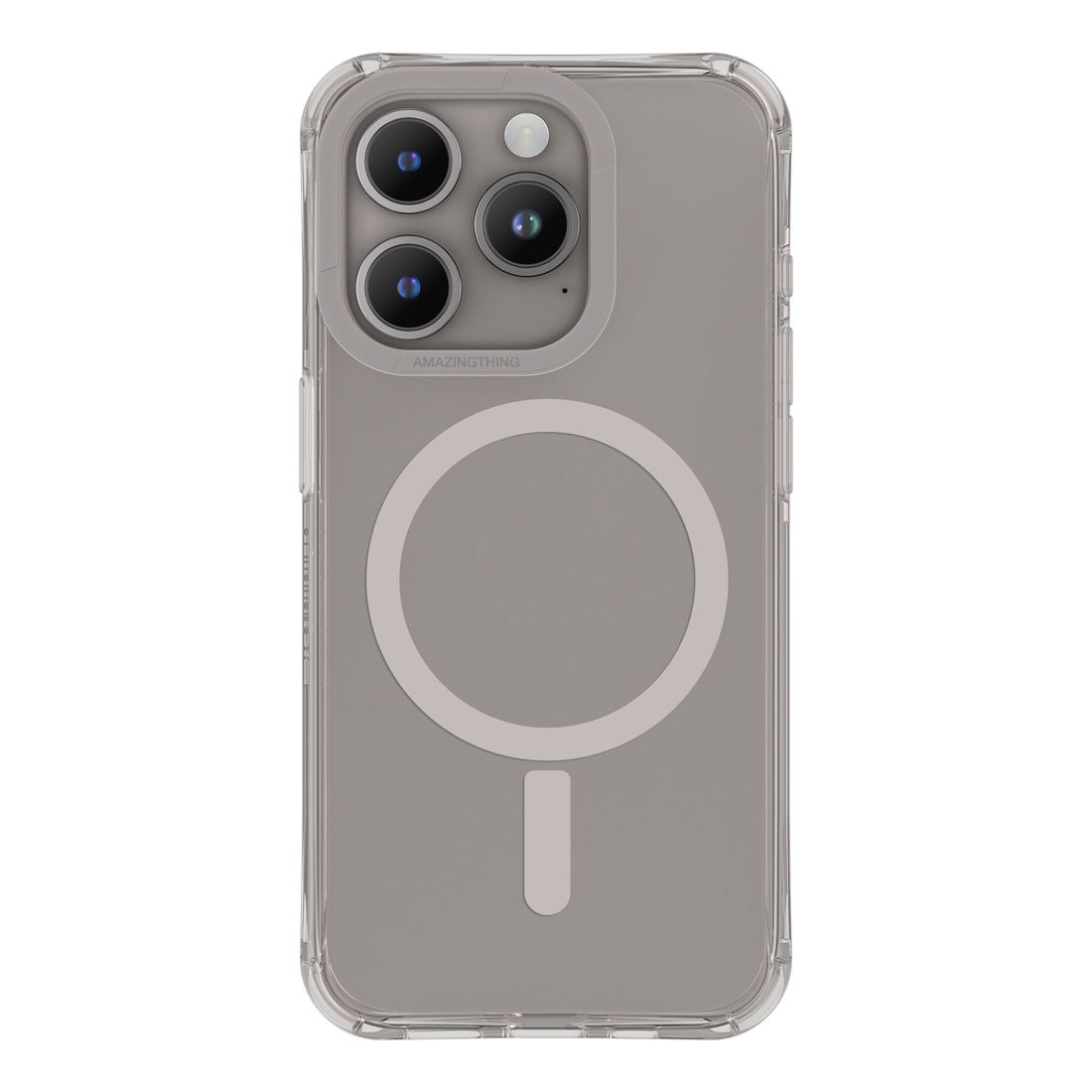 AmazingThing Titan Edge MagSafe Drop Proof Case for iPhone 15 Pro - Titan Grey