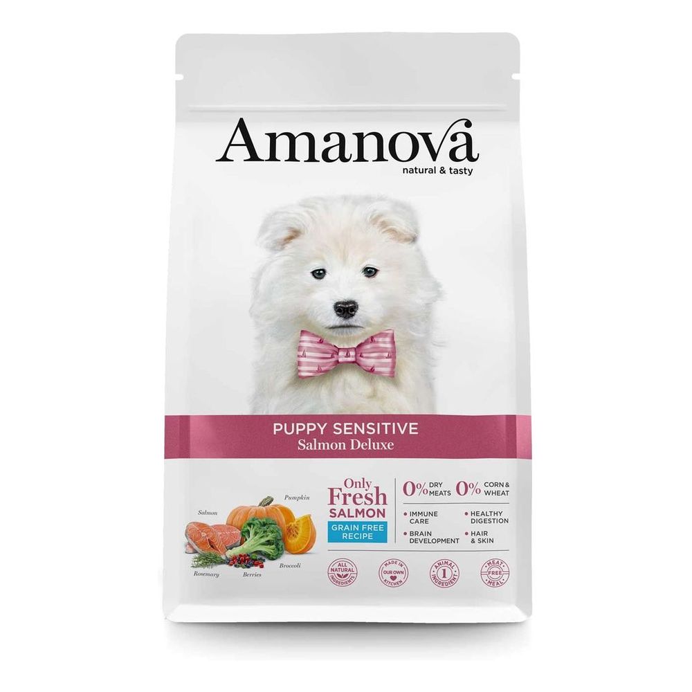 Amanova Dry Puppy Sensitive Salmon Deluxe - 2kg
