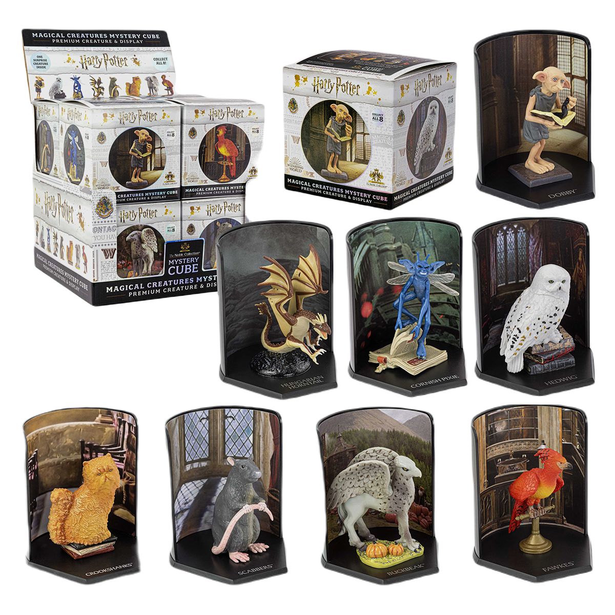 Noble Collection Harry Potter - Magical Creatures Mystery Cubes (Assortment - Includes 1)