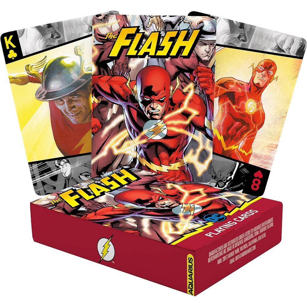 Aquarius DC Comics The Flash Playing Cards