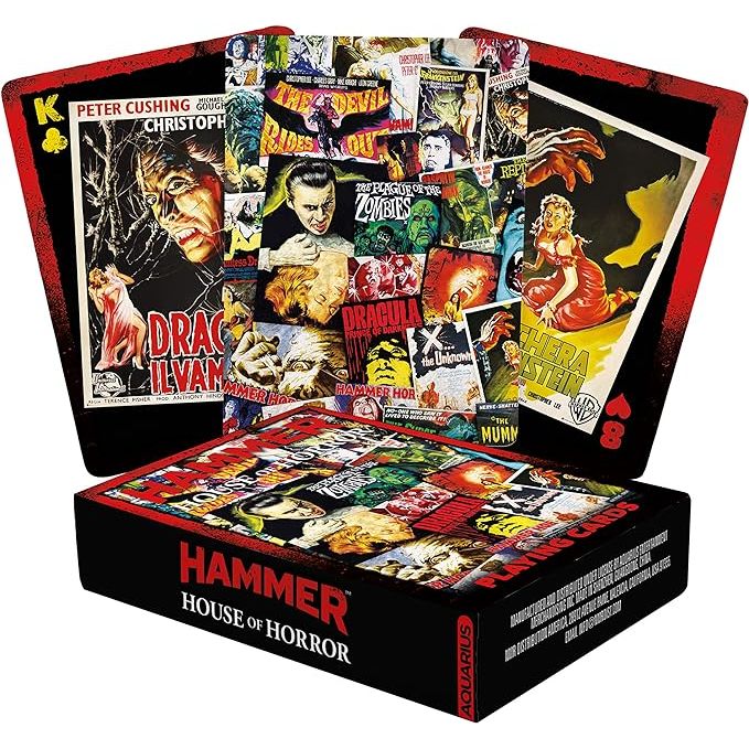 Aquarius Hammer House of Horror Playing Cards