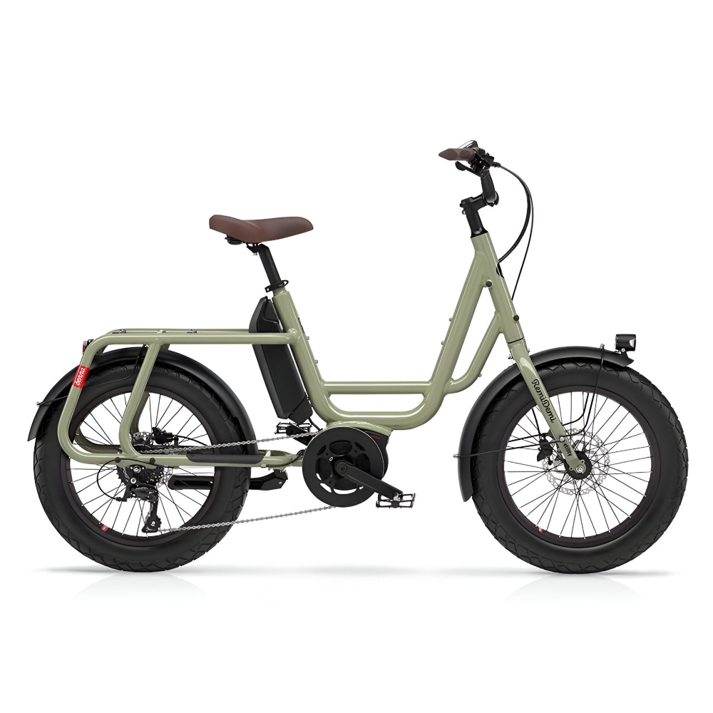 Benno RemiDemi 9D Electric Bike Performance Easy On 500 Wh Olive Green